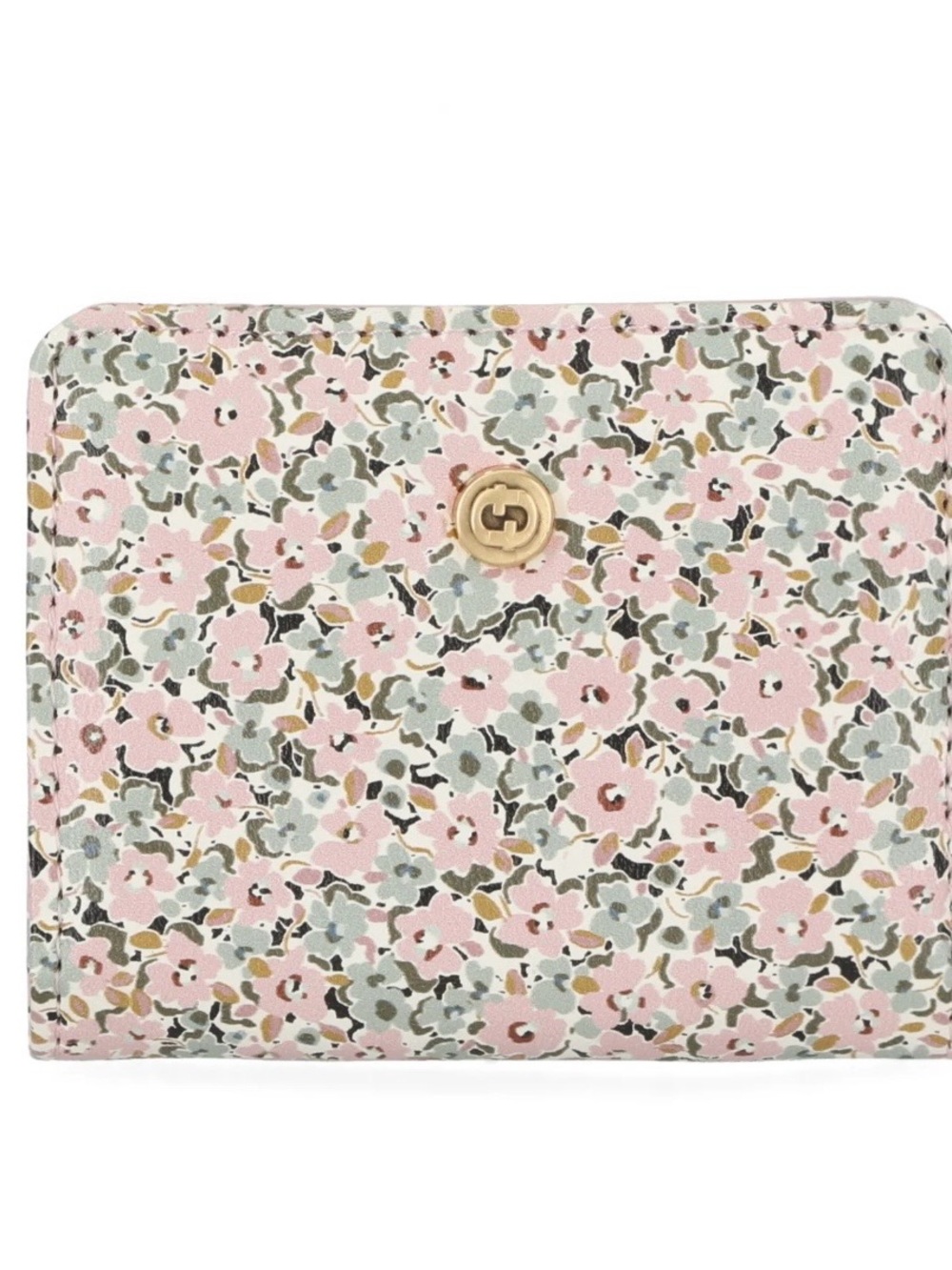Time and Tru Women's Sharon Two Fold Wallet, Floral Print